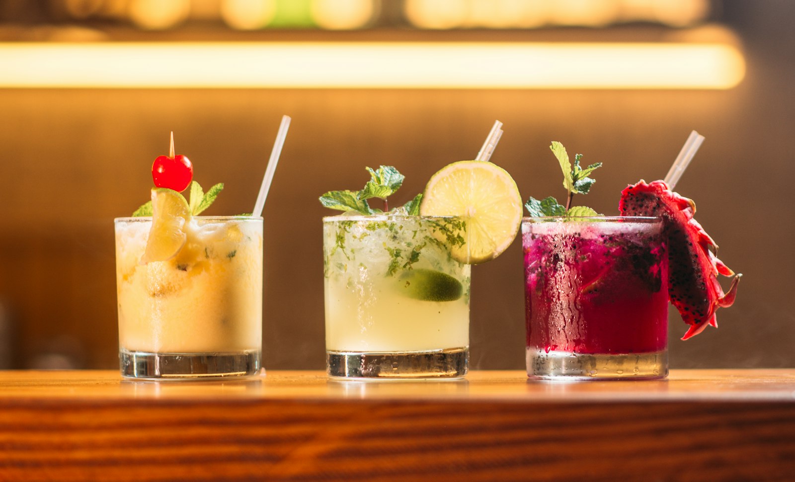 Garden mojito, built to order